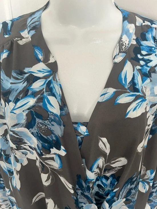 NWT CHICOS FLORAL TOP SZ 3/XL/16 - Picture 5 of 13